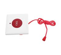 BESPORTBLE Emergency Call Button with Emergency Call Function Plastic Material with Dual Alarm Buttons Wall Mount for Disabled and Elderly Suitable for Nursing Homes and Hospitals