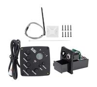 BESPORTBLE Eq Compact Four Stage Pick-up Guitar Microphone Sound E-4t Black Plastic Guitar Pickup Easy to Install for Acoustic and Folk Music Instruments