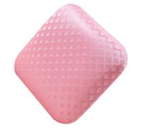 BESPORTBLE Ergonomic Leather Nail Tech Arm Rest Cushion with Soft Hand Pillow, Easy to Clean Manicure Armrest for Salon and Manicure Process, Stylish Pink Wrist Support