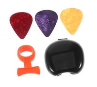 BESPORTBLE Ergonomic Non Slip Silicone Guitar Finger Pick Holder for Acoustic Electric Bass Ukulele Slip Strumming Aid for Beginners Enhanced Grip and Sound Quality Performance