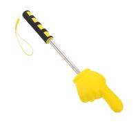 BESPORTBLE Extendable Finger Pointer Stick for Classroom and Group Collaboration, Plastic and Stainless Steel Material, Unique Compact Design with Vibrant Yellow Colour, for Teachers
