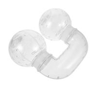 BESPORTBLE Extendable Hamster Tube Tunnel Kit for Small Pets Modular DIY Playground for Hamsters and Chinchillas Lightweight Transparent Exercise Tube for Secure Active Play and Easy