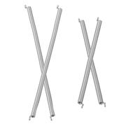 BESPORTBLE Extension Springs for Stapler 4pcs Double Hook Stainless Steel with Universal Fit for Office and Repair Applications