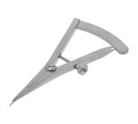 BESPORTBLE Eyelid Measurement Ruler Stainless Steel Eye Gauge for Double Eyelid Surgery Portable Design for Accurate Measurements for Cosmetic Applications and Use