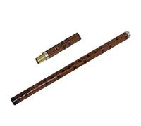 BESPORTBLE F Key Bamboo Flute Professional Detachable Chinese Musical Instrument for Students and Adults Antique Style Portable Dizi for Practice and Performance