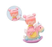 BESPORTBLE Fairy Tale Unicorn Cake Ornament for Birthday Party Cake Decoration Figurine Accessory for Celebration and Photo Prop