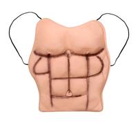 BESPORTBLE Fake Belly Slender Realistic Fakes Top Costume Abs Men Shock Cosplay Musles Shirt Suits Props Halloween Body For Cosplayers Chest Prop Masquerade Tricky Male Outfit