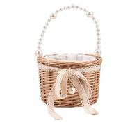 BESPORTBLE Fashionable Straw Woven Bag for Women All Match Handbag with Capacity Stylish Design for Beach Vacation and Daily Use for Storing Essentials Like Keys and Lipstick