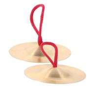 BESPORTBLE Finger Cymbals Mini Percussion Instruments for Music Education Rhythm Training and Team Collaboration Durable and Friendly Musical Props