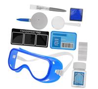 BESPORTBLE Fingerprint Analysis Kit Boys and Girls Detective Toys Science Experiment Role Play Set Educational Science Toys for Boys Girls