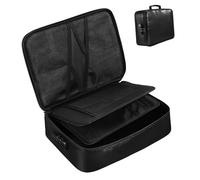 BESPORTBLE Fireproof Document Holder with Capacity Multi Compartments for Passport and Travel Essentials Stylish and Portable Organizer for Important Files