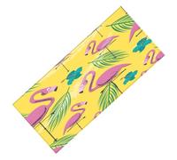 BESPORTBLE Flamingo Kitchen Doormat 60x40cm Polyester Fiber Rectangular Mat
