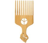 BESPORTBLE Flat Head Shape Comb Plastic Grooming Comb for Men Beard and Hair Styling Tool Household Use for Curly Hair