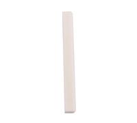 BESPORTBLE Flat Natural Bone Guitar Bridge Saddle Replacement for Acoustic Guitar Ivory Tone Enhancer Compatible with Acoustic Models Instrument Accessory
