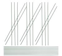 BESPORTBLE Floral Stems Bendable and Shaped Wire 100pcs Green Iron Wire for DIY Flower Stem Support and Plant Crafting for Artificial Craft Flowers and Floral DIY Garlands