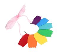 BESPORTBLE Flower Headband Pet Color Headbands Happy Hair Band Birthday Accessories Girl Headdress Stylish Hair Hoop Hair Decor Sunflower Head Decor Adorable Hair Hoop Felt
