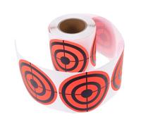 BESPORTBLE Fluorescent Arrow Shooting Target Stickers Adhesive Targets for Precision Practice Dark Design for Night Use Stickers Per Easy Application for Home Training