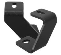 BESPORTBLE Fog Light Mounting Bracket 1 Pair Black Ferro Manganese Adjustable Height Versatile Design for Vehicle External Engine Cover Light