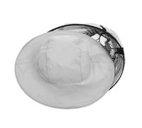 BESPORTBLE Foldable Beekeeping Hat with Wide Brim and Mesh Veil UV Protection Outdoor Fishing and Insect Shield Portable Beekeeper Cap for Sun Protection and Apiculture Gear