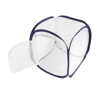 BESPORTBLE Foldable Butterfly House and Insect Observation Mesh Cage 30x30x30cm for Caterpillars and Small Animal Habitat Suitable for Educational and Scientific Breeding Use Random Color