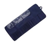 BESPORTBLE Foldable Makeup Brush Storage Bag Nylon Drawstring Makeup Brush Holder for Traveling and Daily Use