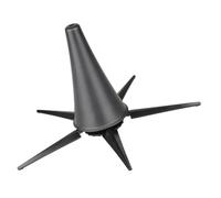 BESPORTBLE Foldable Metal Clarinet Stand Five Legged Floor Holder for Wind Instruments Durable Metal Design for Professionals Beginners Convenient Storage Bell
