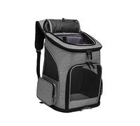 BESPORTBLE Foldable PET Backpack for Dogs and Cats Breathable Outdoor Travel Bag Portable Dual Shoulder Carrier Expandable Design for Hiking and Outdoor Activities