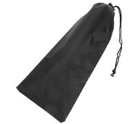 BESPORTBLE Foldable Trekking Pole Storage Bag 14.5x35cm Black Walking Stick Organizer for Hiking Accessories Outdoor Walking Aid Carry Pouch