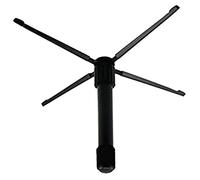 BESPORTBLE Folding Flute Stand Portable Flute Display Rack Durable Clarinet Storage Holder Compact Design for Home Outdoor Use Essential Musical Instrument Accessory
