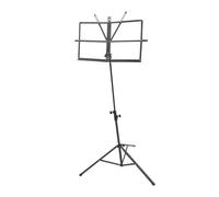 BESPORTBLE Folding Music Score Stand Sheet Music Stand for Keyboard Black Portable