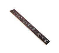 BESPORTBLE Folk Guitar Accessories Wood Fretboard Wood Acoustic Guitar Fingerboard Fretted Instrument Fingerboard Fretted Training Finger Area Coffee Rosewood