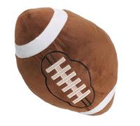 BESPORTBLE Football Plush Pillow 28cm Rugby Ball Shaped Cushion Soft Stuffed for Boys Sofa Decor and Sports Room Accessories