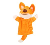 BESPORTBLE Fox Hand Puppet for Soft Plush Animal Puppet for Storytelling and Role Play Enhances Motor Skills Communication and Imagination Interactive Early Education Plaything