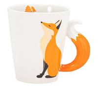 BESPORTBLE Fox Mug Sake Cup Mugs Adults Novelty Ceramic 360Ml Cute Coffee Office Home Creative Porcelain Drinking Tea Water Milk Versatile Espresso Juice Easy Clean Household Beverage Holder