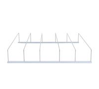 BESPORTBLE Freezer Shelf Rack 40X40Cm Refrigerator Soda Can Storage Organizer Holder for Fridge Beverage Can Dispenser and Freezer Drink Bottle Holder