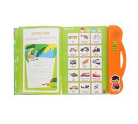BESPORTBLE French Electronic Sound Book for Boys and Girls Interactive Language Learning Toy for Preschoolers Smooth Edges Safe Design Develops Speaking and Memory Skills for Early Education