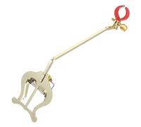 BESPORTBLE French Horn Clarinet Music Sheet Clip Marching Band Lyre Holder Trumpet Accessories Portable Music Instrument Holder Strong Stainless Steel Construction