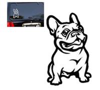 BESPORTBLE French Stickers Vinyl Air Freshener Car French Bulldog Bulldog Reflective Car Decal Black Bulldog Vehicle Sticker French Stickers Vinyl Car Stickers and Decals Funny Stickers for Car