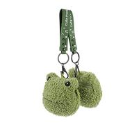 BESPORTBLE Frog Head Keychain Mini Coin Purse Frogs Shape Small Wallet for Change Material No Odor