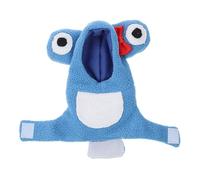 BESPORTBLE Frogs Design Parrot Hoodie Lightweight Breathable Bird Winter Apparel for Indoor Outdoor Use Stylish Fleece Costume for Pet Birds for Spring Autumn and Winter Warmth