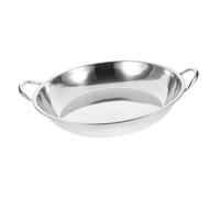 BESPORTBLE Frying Pan Stainless Steel Air Kettle Kettle Strainer Cooking Lid Stainless Steel Pan Pot Non-Stick Coating Pans Cookware Stainless Steel Cooking Tool Stainless Steel