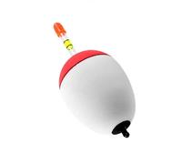 BESPORTBLE g Slip Bobbers Fishing Floats with Insert Slot for Walleyes | EVA Stick Design, Continuous Glow and Chop Visibility, Pier or Stream Use, White High-contrast Finish