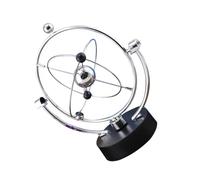 BESPORTBLE Galaxy Orbital Perpetual Motion Model Automatic Rotating Kinetic Art Decor for Home Office Classroom Physics Demonstration Craft Science