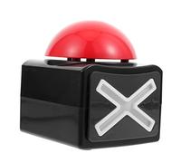 BESPORTBLE Game Answer Sound Play Button for Quiz Competitions Plastic Non-Battery Powered for TV Shows and Trivia Games