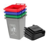 BESPORTBLE Garbage Sorting with Bins and Educational Cards Early Learning Trash Classification Game for Environmental Awareness and Hand-eye Coordination Development Suitable Birthday