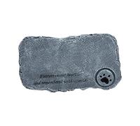 BESPORTBLE Garden Pet Memorial Stone Outdoor Grave Marker for Dogs and Cats Commemorative Tombstone for Backyard Indoor Use Loving Beloved Pets