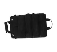 BESPORTBLE Gardening Tool Roll Bag Multi-Purpose Electrician Hardware Organizer up Tool Pouch Oxford Fabric Black