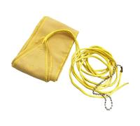 BESPORTBLE Gentle Material Saxophone Clarinet Flute Cleaning Cloth Non-shedding Multi-instrument Care Lightweight Weighted String