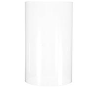 BESPORTBLE Glass Candle Holders, Windproof Cylinder Cover with Open Ended Design, Clear Hurricane Glass Candle Holder Sleeve for Home and Party Table Decoration, Replacement Chimney Shade Tube