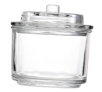BESPORTBLE Glass Pickle Jar Weighted Lid 3L Fermenting and Kimchi Container Wide Mouth Airtight Pickle Storage Jar for Home Use